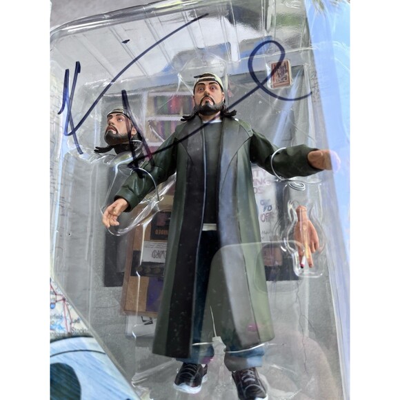 Jay & Silent Bob Strike Back Figure DST Autographed Kevin Smith Jason Mewes - Picture 5 of 11
